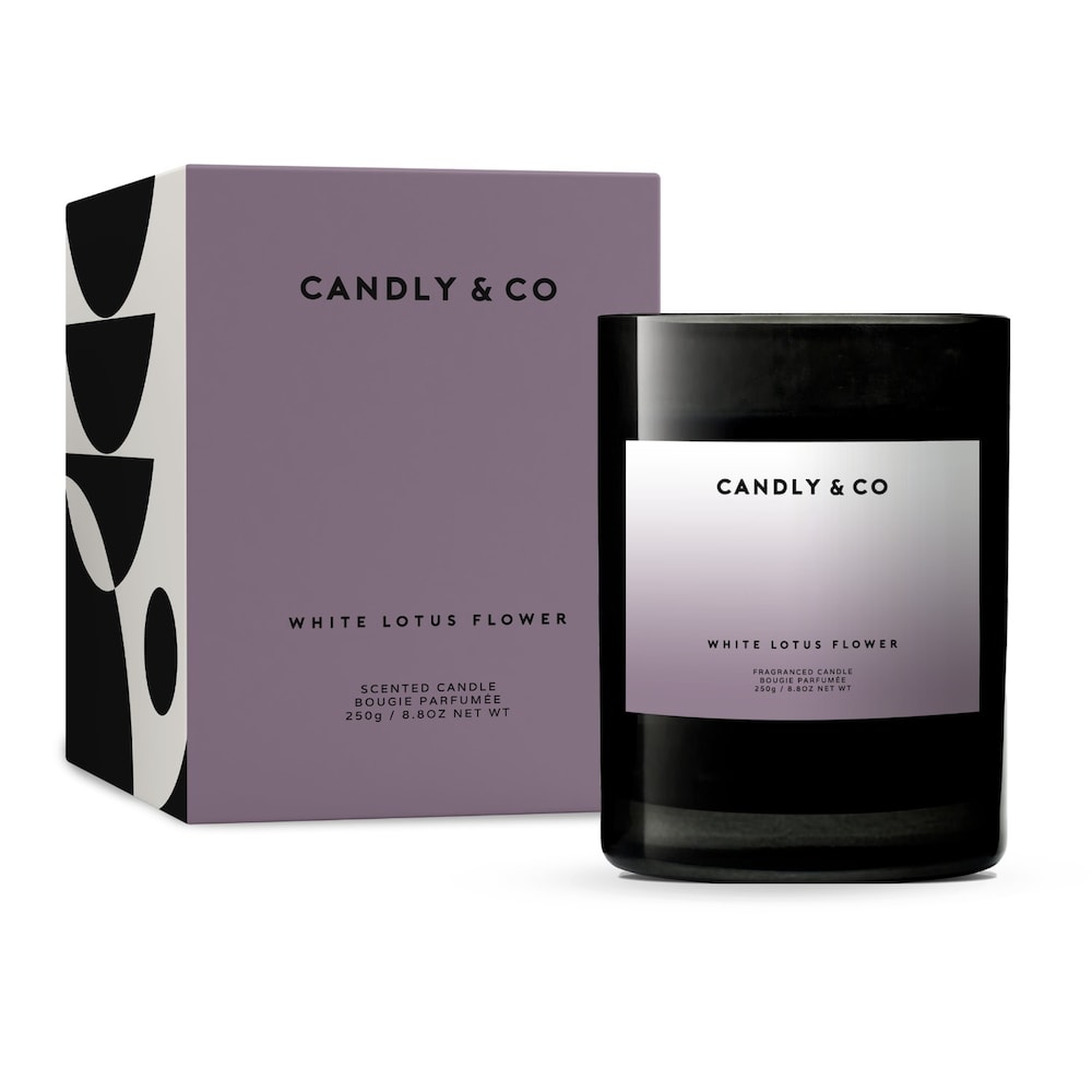 Candly&Co Świeca No.8 Kwiat Lotosu/Piżmo 250.0 g