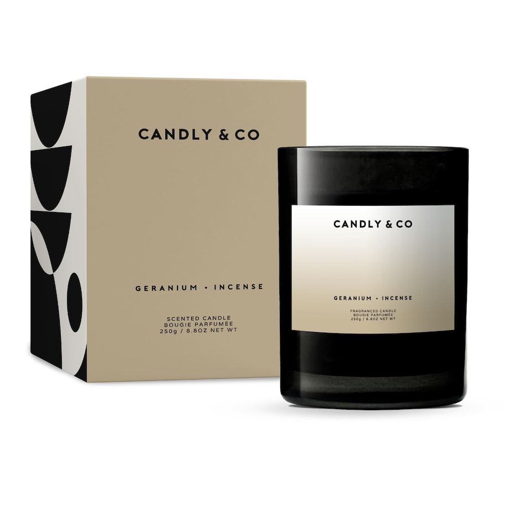 Candly&Co Świeca No.1 Geranium/Kadzidło 250.0 g