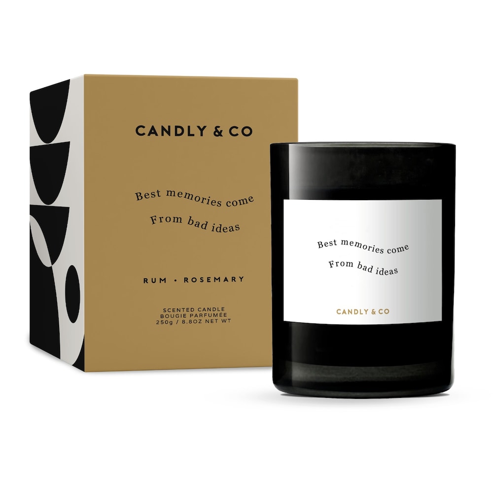 Candly&Co Świeca No.2 Best memories come from bad ideas 250.0 g