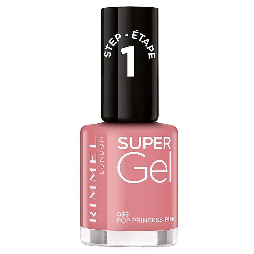 Rimmel Super Gel żelowy lakier do paznokci 035 Pop Princess Pink 12ml 96440-uniw