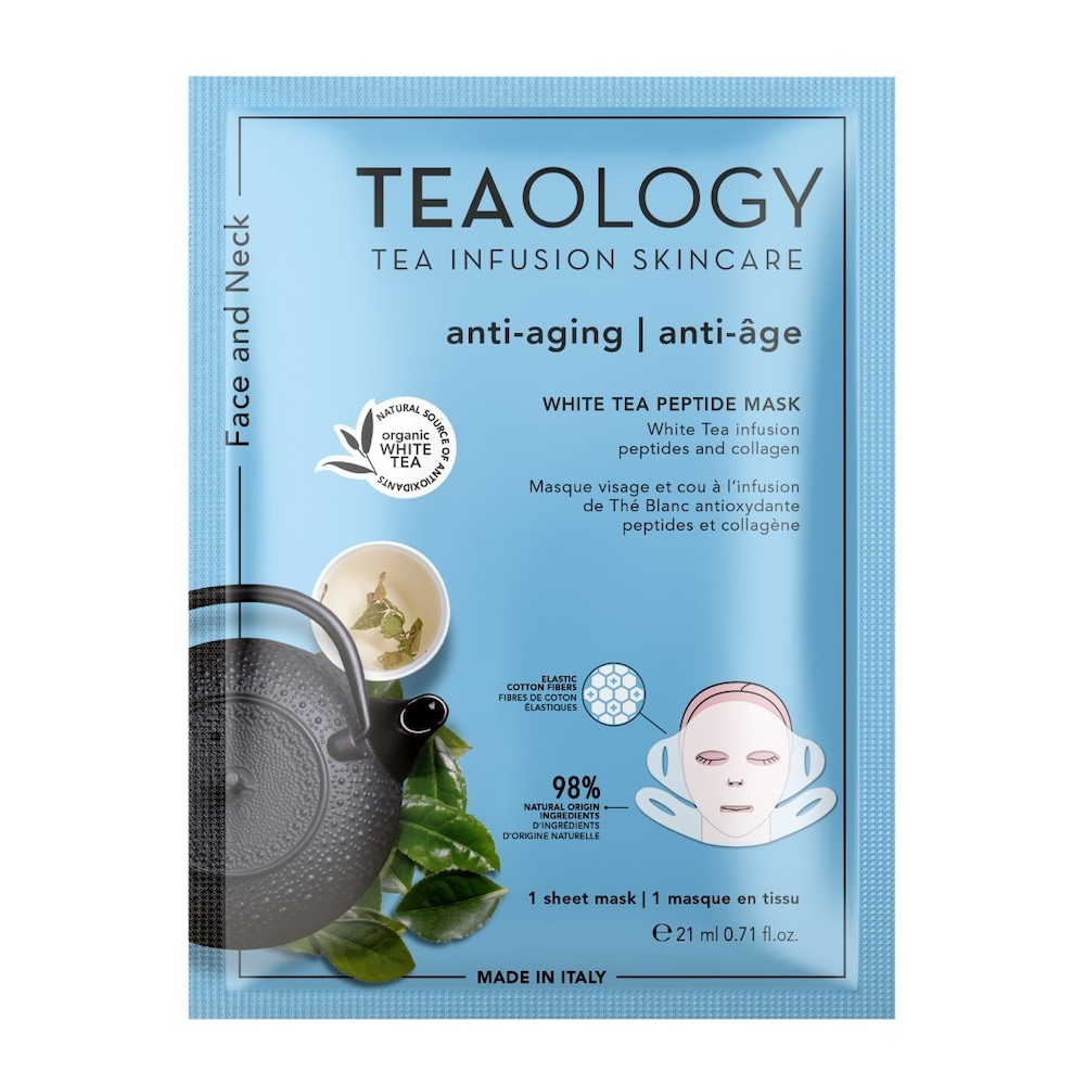 Teaology Maska peptydowa z białej herbaty 21.0 ml