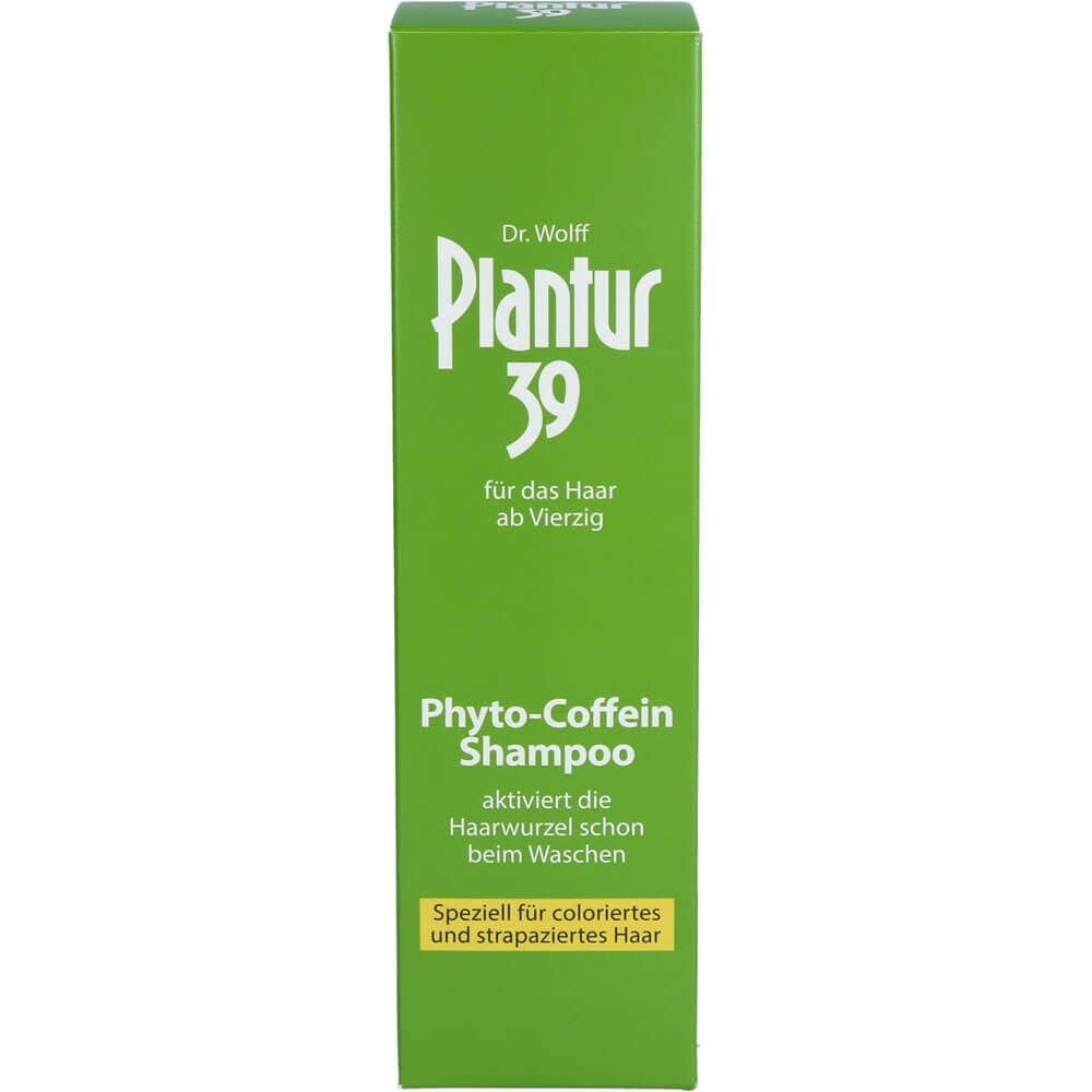 ALCINA COSMETIC POLSKA PLANTUR 39 Coffein Szampon do włosów farbowanych 250ml 7036254