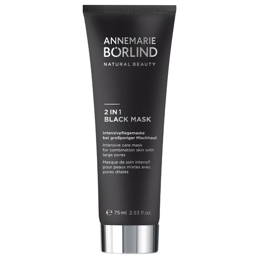 Annemarie Börlind Annemarie boerlind  2 in 1 Black Mask  maska na twarz  75 ML - 4011061008924