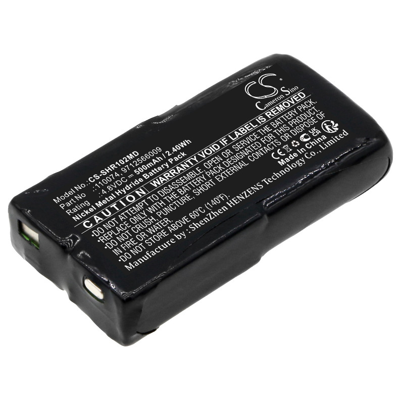 Schiller BR-102 / 110074 500mAh 2.40Wh Ni-MH 4.8V (Cameron Sino)