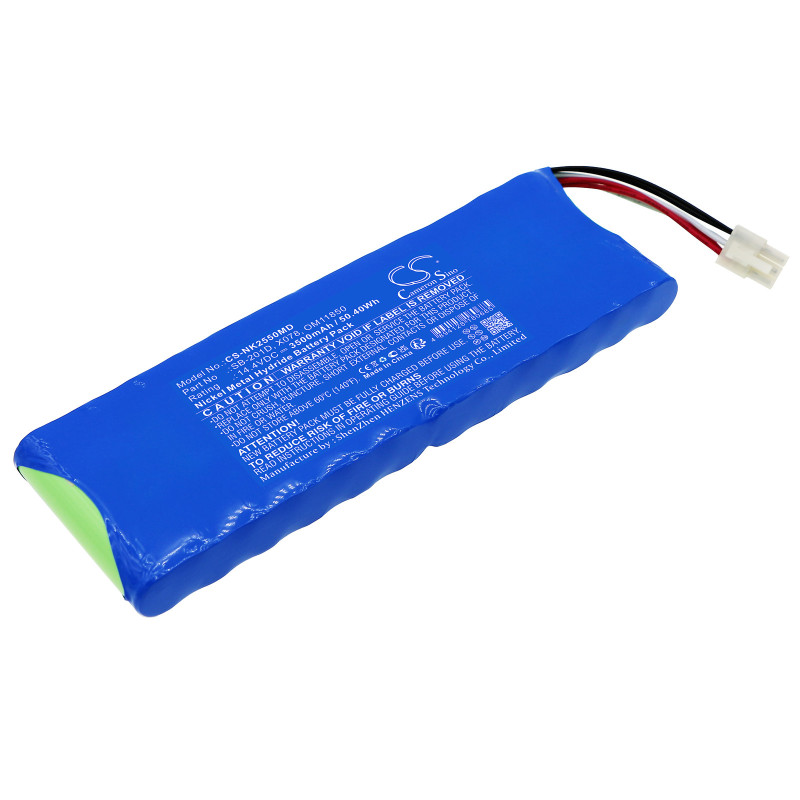 Nihon Kohden Cardiofax G ECG-2550 Monitor / SB-201D 3500mAh 50.40Wh Ni-MH 14.4V (Cameron Sino)