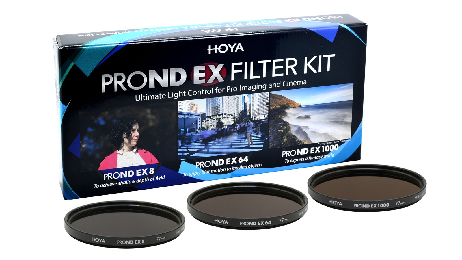 Zestaw Hoya ProND EX Filter Kit 72mm