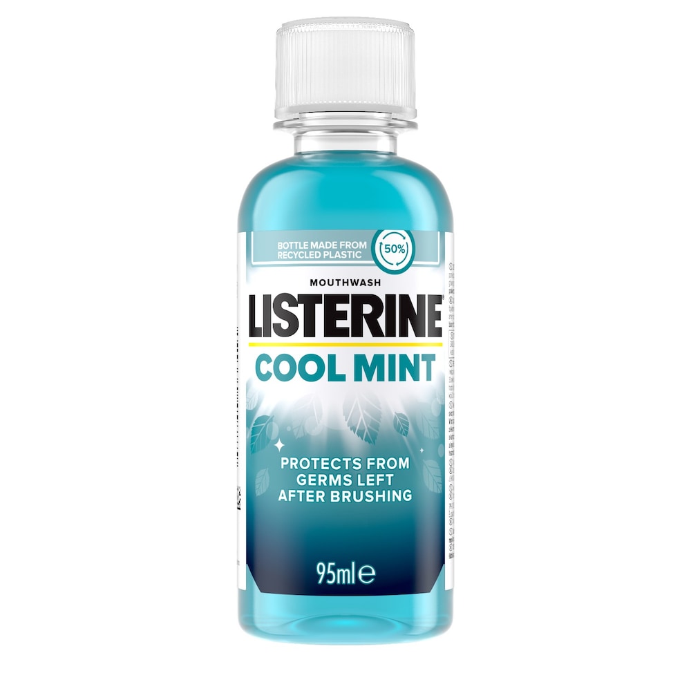 Listerine Listerine Cool Mint płyn do płukania jamy ustnej odświeżający oddech 95 ml