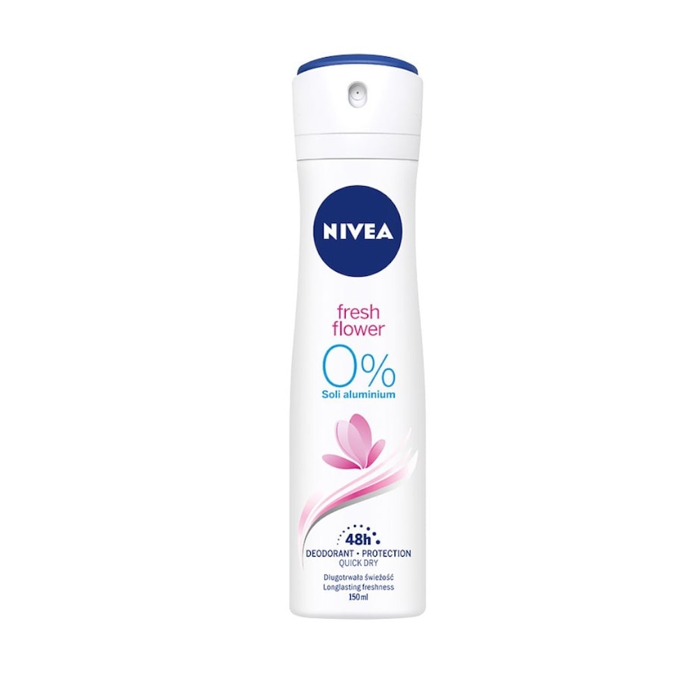 NIVEA FRESH FLOWER 0% ALUMINIUM DEZODORANT 150ML