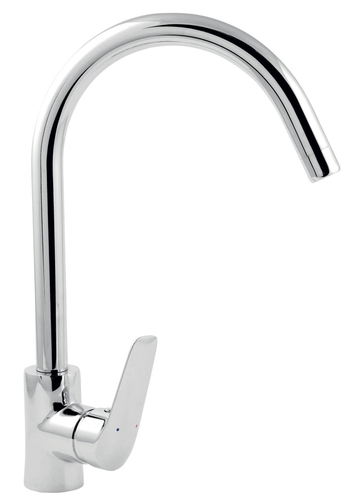 Ferro Dijon Jednouchwytowa bateria kuchenna stojąca z obrotową wylewką, chrom BDJ4