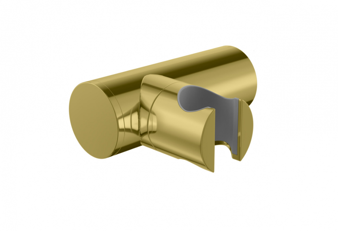 Kohlman Experience Gold Uchwyt prysznicowy złoty QW004EGD