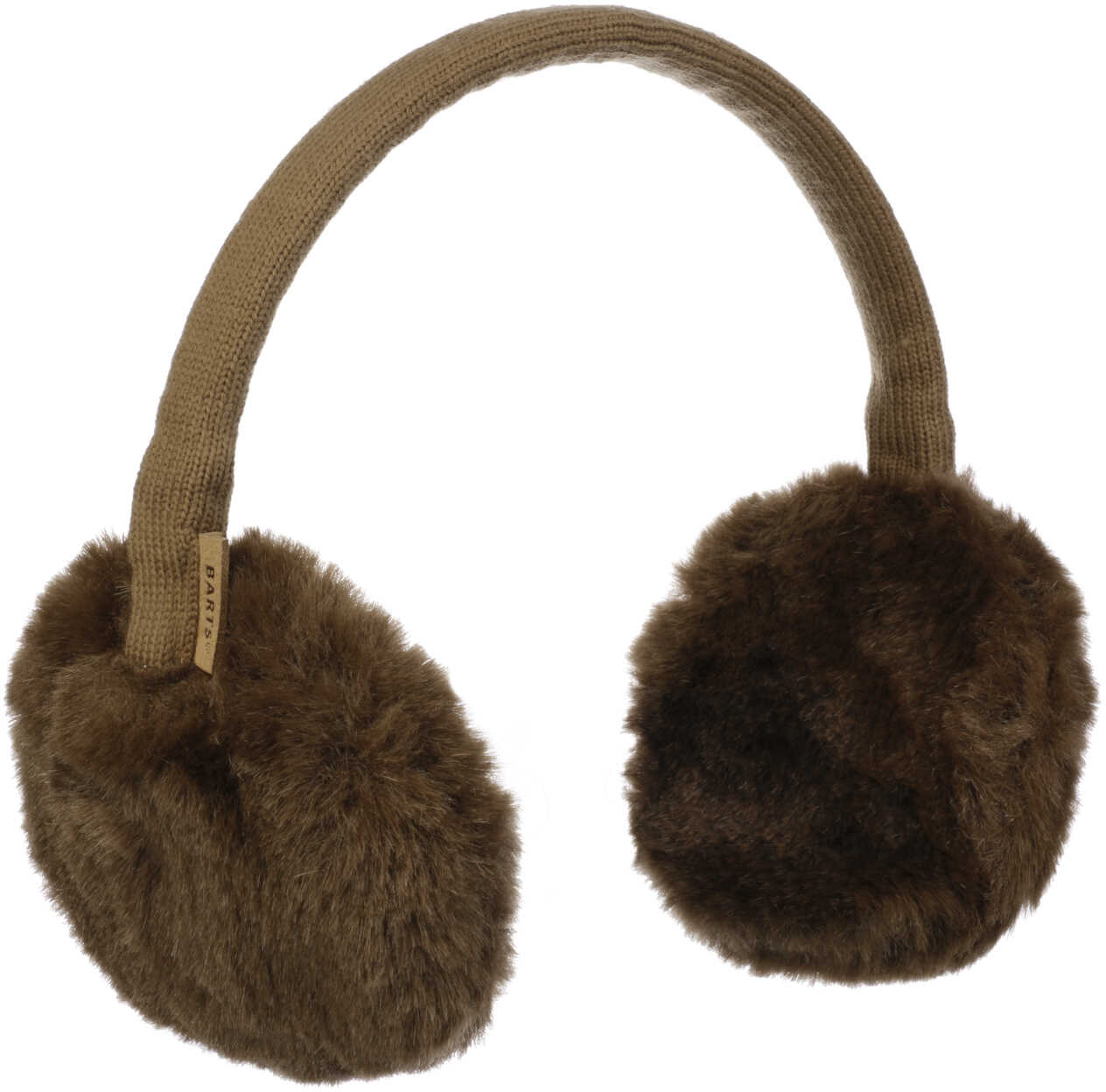 Plush Faux Fur Ear Warmers by Barts, brązowy, One Size