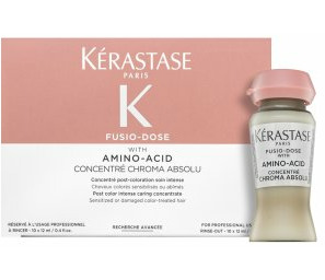 Kérastase Fusio-Dose Concentré Chroma Absolu kuracja do włosów farbowanych 10 x 12 ml
