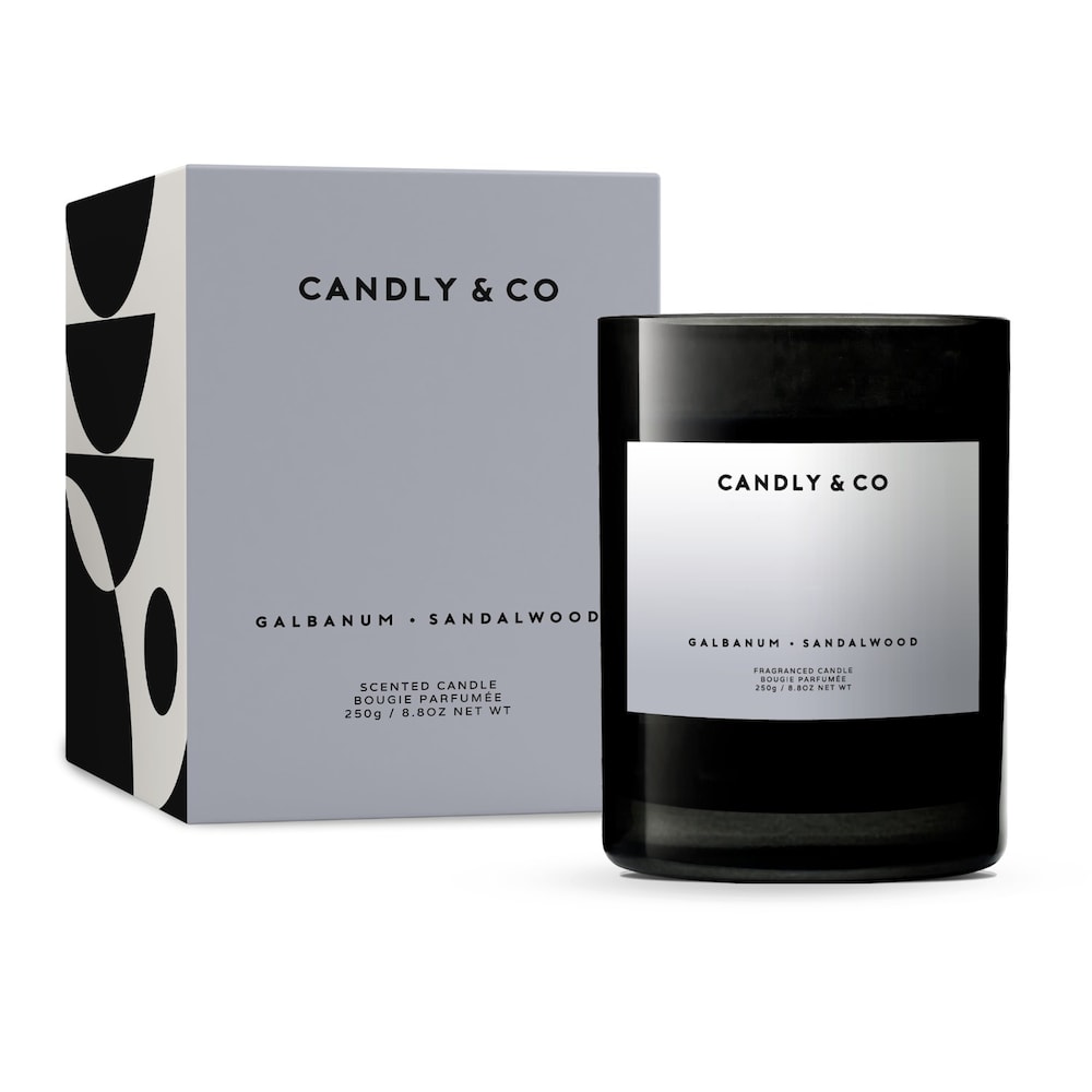 Candly&Co Świeca No.6 Galbanum/Drzewo Sandałowe 250.0 g