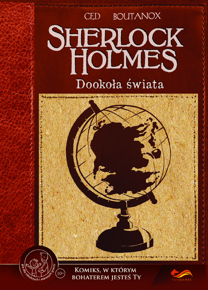 FoxGames Komiks Paragrafowy Sherlock Holmes. Dookoła świata 5_791552