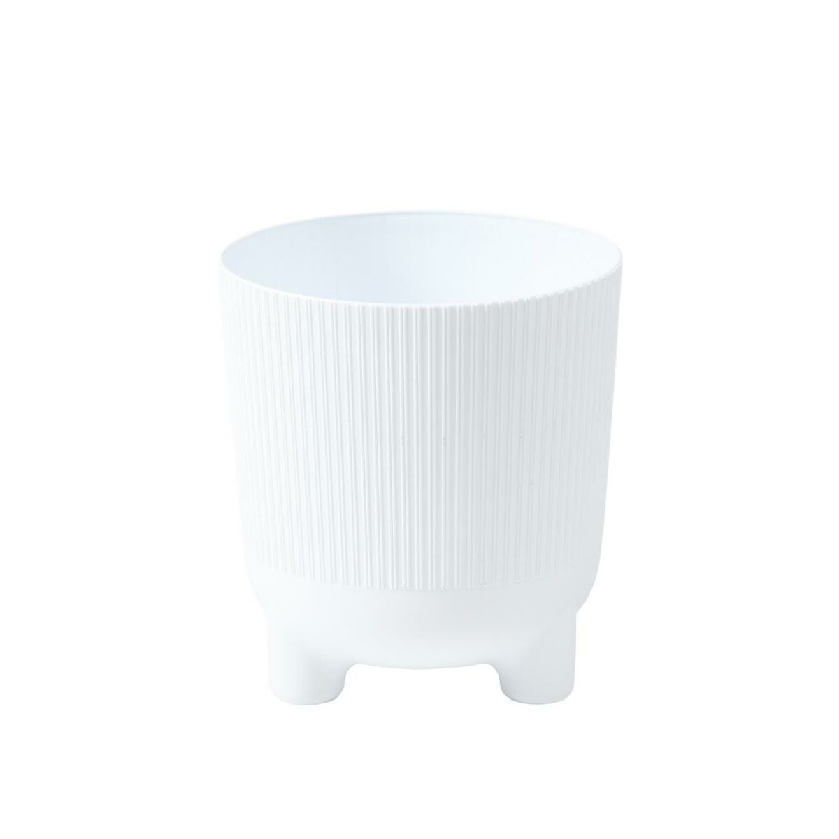 Osłonka doniczki Aria Jumper 16cm biała Lamela