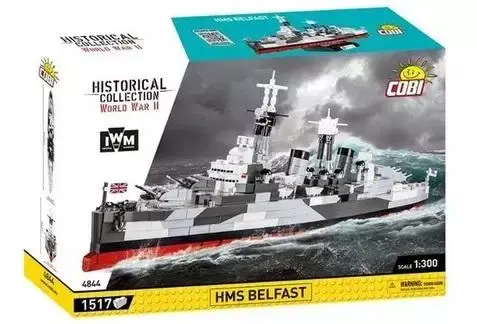 HC WWII Okręt HMS Belfast - Cobi