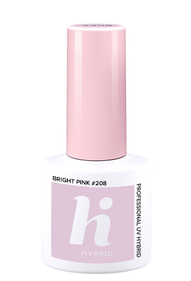 Hi Hybrid Unicorn, lakier hybrydowy 208 Bright Pink, 5 ml