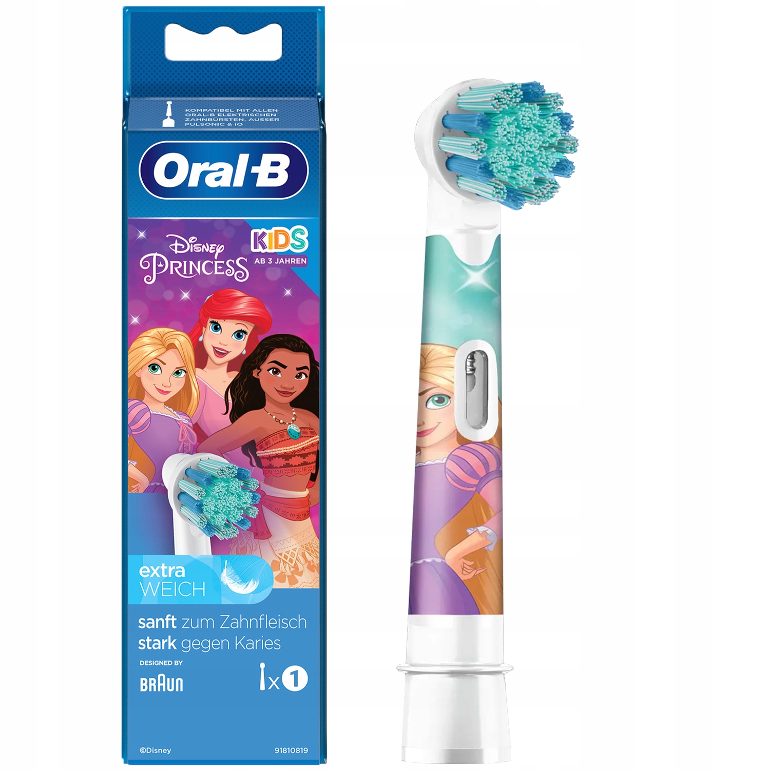 Końcówka Oral-B Kids Eb10 Dla Dzieci Księżniczki