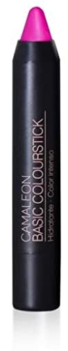 Camaleon Cosmetics - Szminka - Długi czas trwania - Kolor fuksji Fluor - Wegańskie - 1 sztuka - 4gr