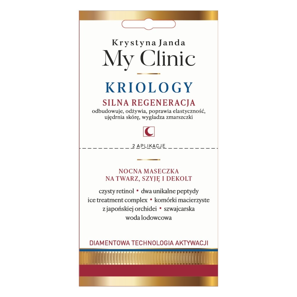 Janda MY CLINIC Kriology Maseczka Redukcja zmarszczek 8.0 ml