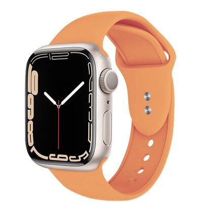CRONG Pasek Liquid do Apple Watch 38/40/41 mm (pomarańczowy)