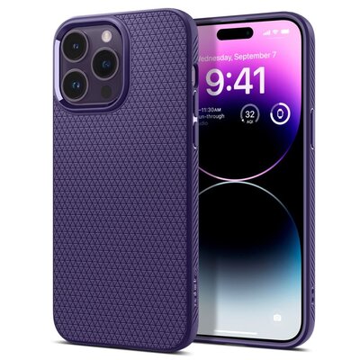 Spigen Etui Liquid Air do Apple iPhone 14 Pro Fioletowy