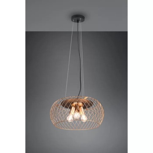 Tamil lampa wisząca złota druciana 311100308 Trio