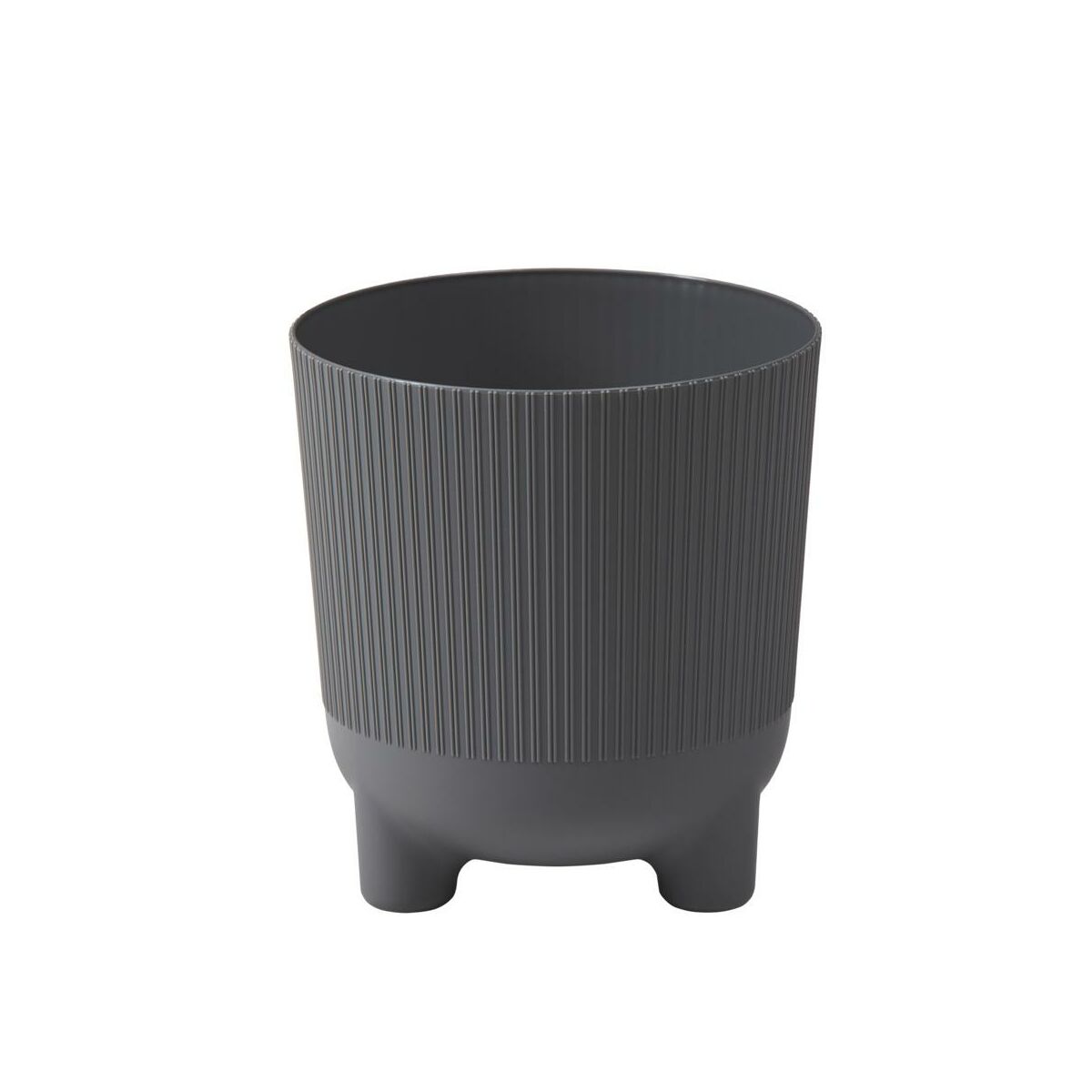 Osłonka doniczki Aria Jumper 14cm antracytowa Lamela