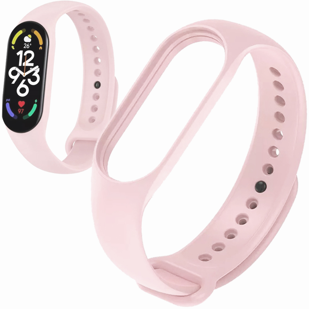 Opaska do Xiaomi Mi Band 7 różowa