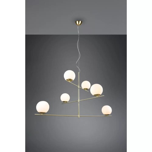 Pure lampa wisząca złota kule 302000608 Trio