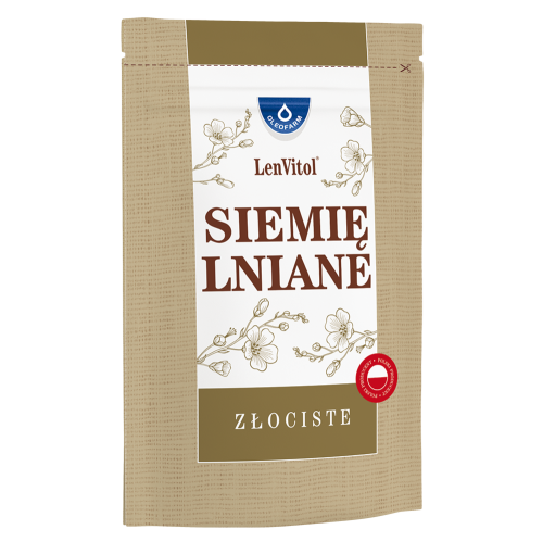 OLEOFARM SP. Z O.O. Siemię Lniane Złociste 450 g