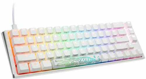 Ducky One 3 Classic Pure White SF Klawiatura Gamingowa RGB LED - MX-Brown (US)