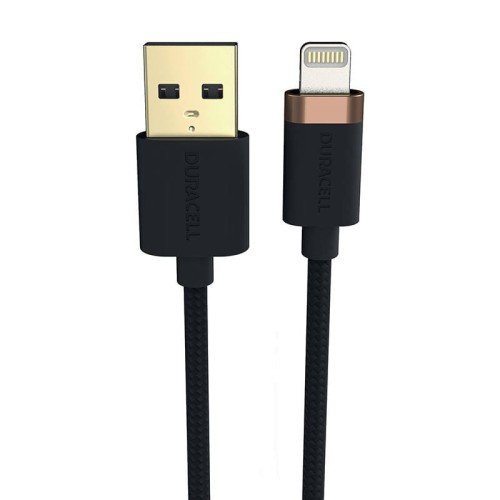 Duracell Kabel USB do Lightning 1m czarny