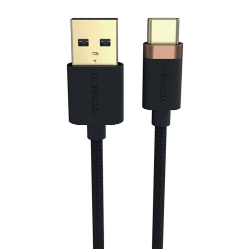 Duracell Kabel USB do USB-C 2.0 1m czarny