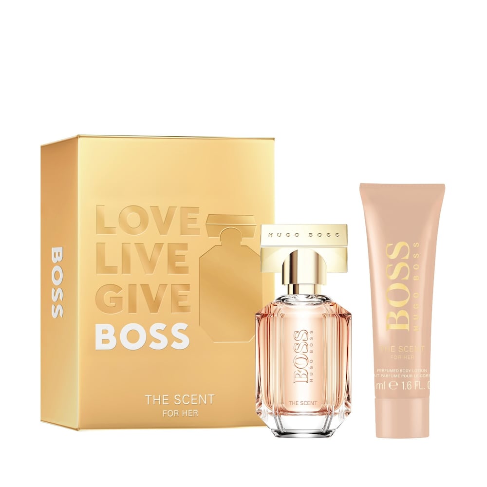 HUGO BOSS Boss The Scent For Her zestaw EDP 30 ml + mleczko do ciała 50 ml dla kobiet