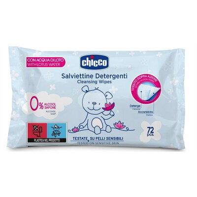 Chicco Chusteczki pielęgnacyjne, nawilżające - 72szt.