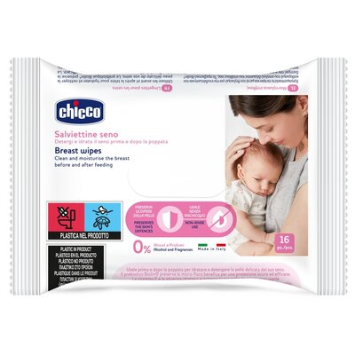 Chicco Artsana Poland Chusteczki do pielęgnacji piersi, 16 szt.