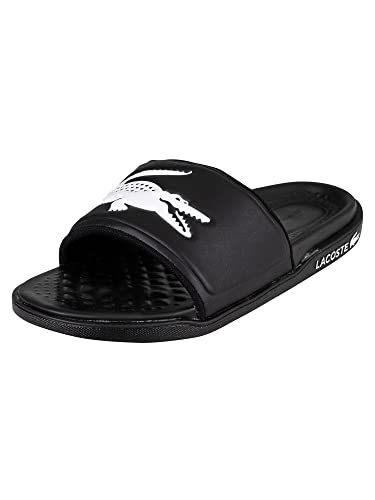 Lacoste Męskie klapki i sandały 43cma0020, Blk Wht, 44.5 EU