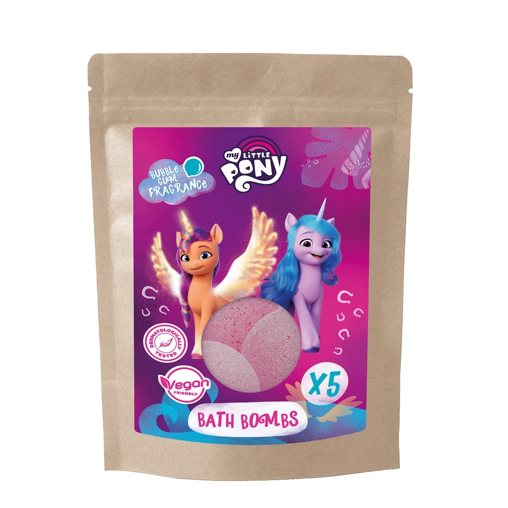 My Little Pony My Little Pony - Musujące kule do kąpieli 5 x 50g