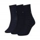 Zestaw prezentowy skarpety 3 pary Th Women Sock 3P Lux Giftbox Navy 701220262 001 035 (TH664-a) Tommy Hilfiger