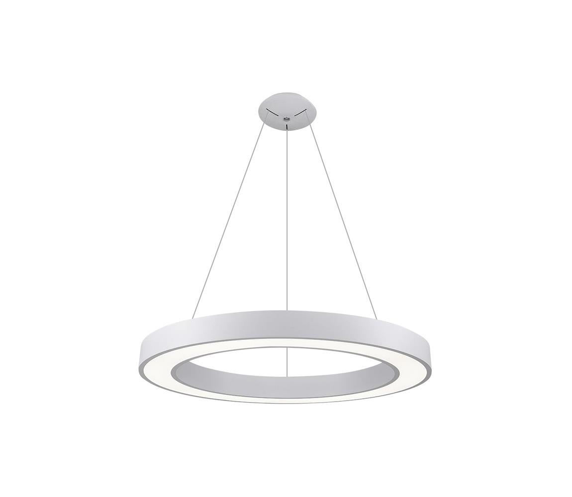 LED2 - LED Żyrandol na lince SATURN LED/80W/230V 3000K śr. 80 cm biały