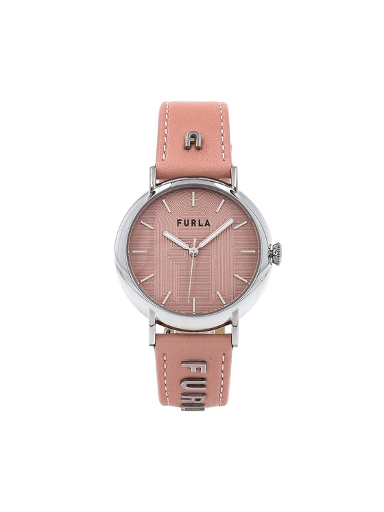 Furla Zegarek Easy Shape WW00025-BX1317-1BR00-1-003-20-CN-W Różowy