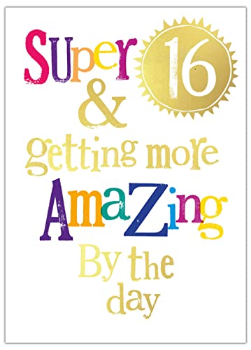 Karta urodzinowa 16 lat, kartka na 16. urodziny, karta na 16. urodziny