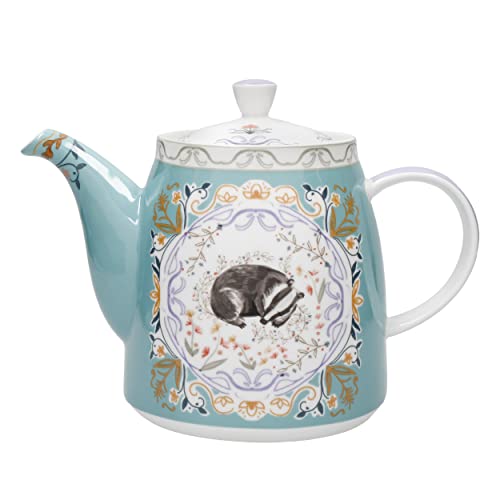 London Pottery Dzbanek w kształcie dzwonu z zaparzaczem do herbaty sypanej - 1 l, borsuk
