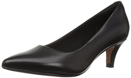 Clarks Linvale Jerica czółenka damskie, czarny - czarna skóra - 39 eu
