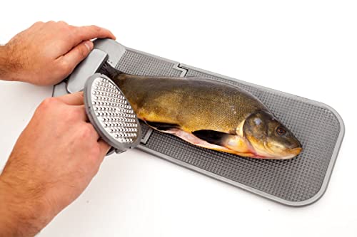 ANPLAST Składana deska do filetowania ryb ze skrobakiem