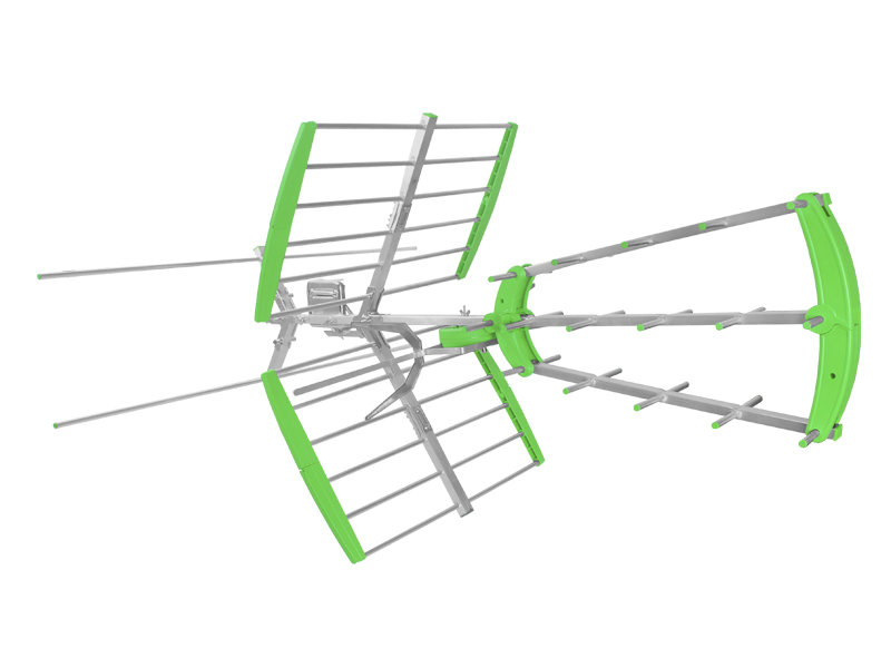 Antena DVB-T LTC Virga Combo Aktywna + FILTR LTE polaryzacja pozioma
