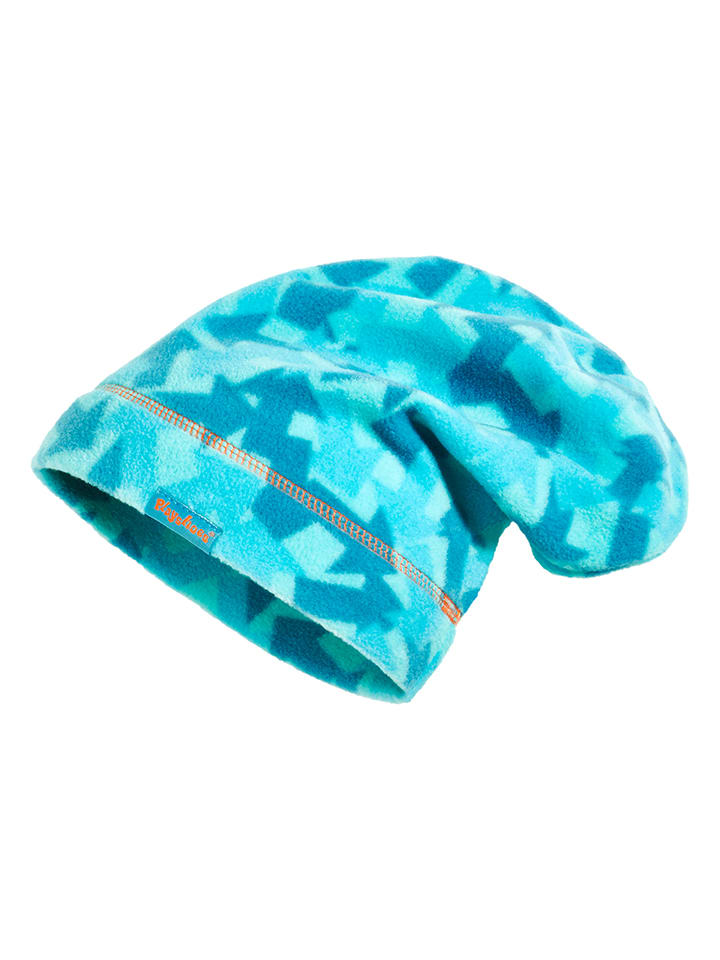 Playshoes Polarowa czapka beanie w kolorze błękitnym