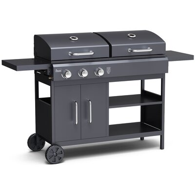 Opinie o Grill Gazowo-Węglowy Activa Mastercook Combo III 8,4 kW - 19764 19764