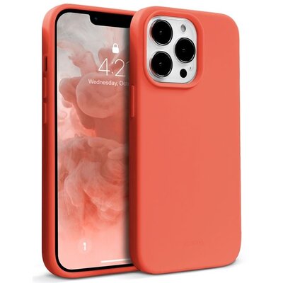 Crong Color Cover - Etui iPhone 13 Pro (koralowy) CRG-COLR-IP1361P-COR